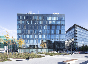 Mokotów w 2017 z Ocean Plaza na Abramowskiego