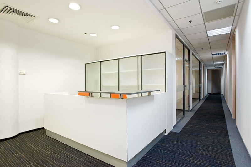 Reception area
