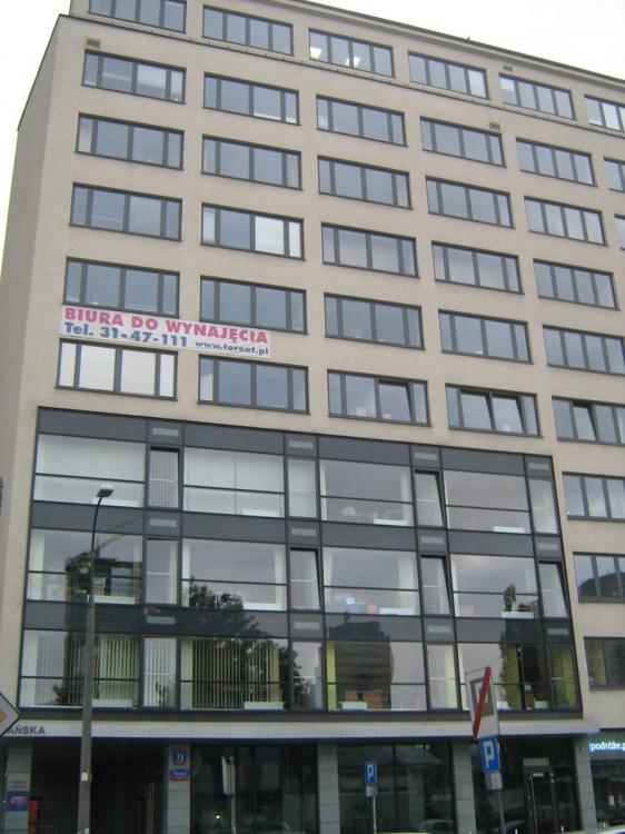 View of the building with office space to rent