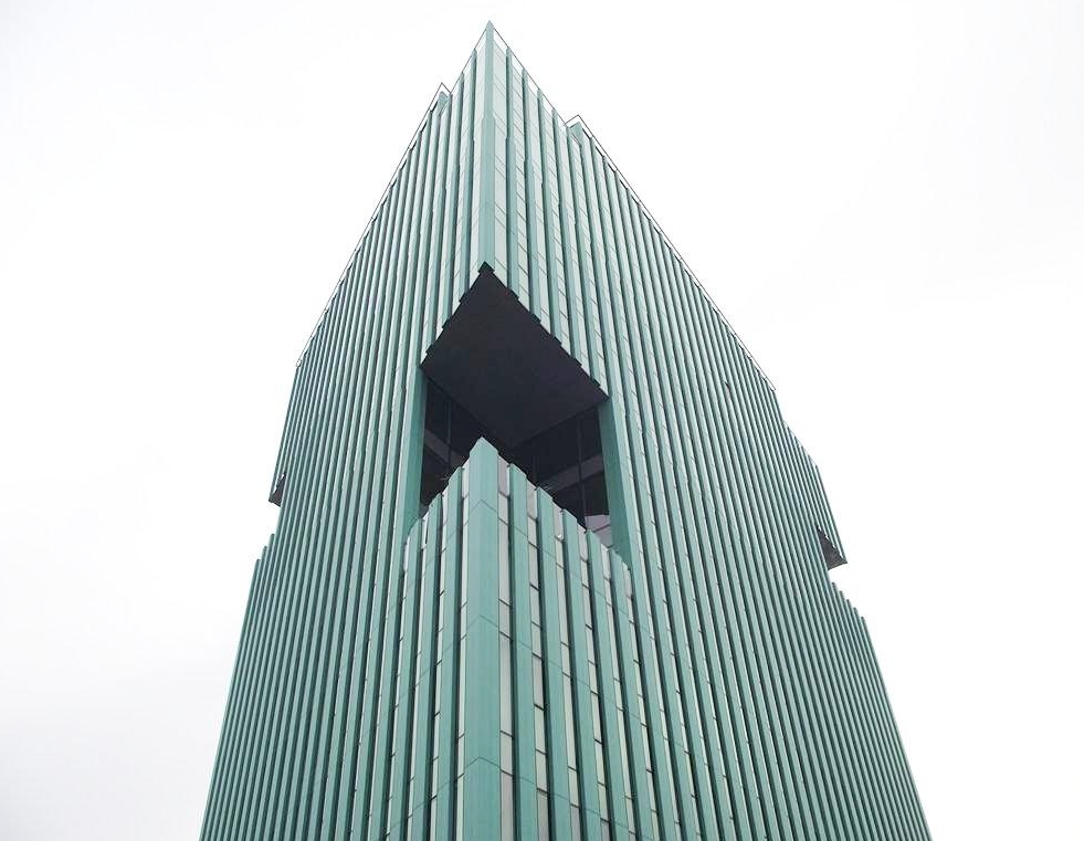 Facade of Alma Tower