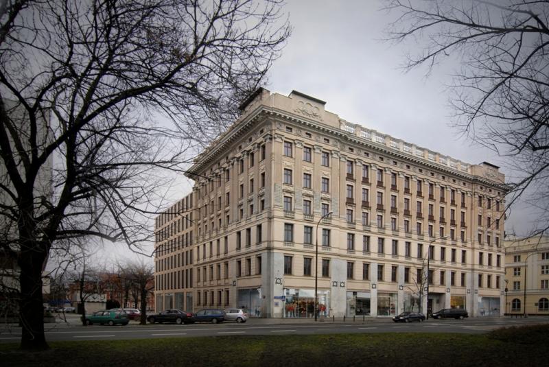 Office building, Królewska Street view