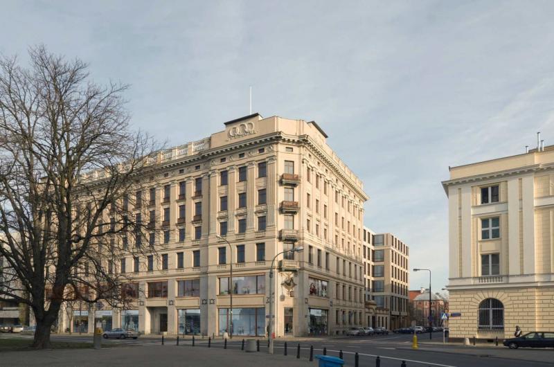 Office building, Kredytowa Street view