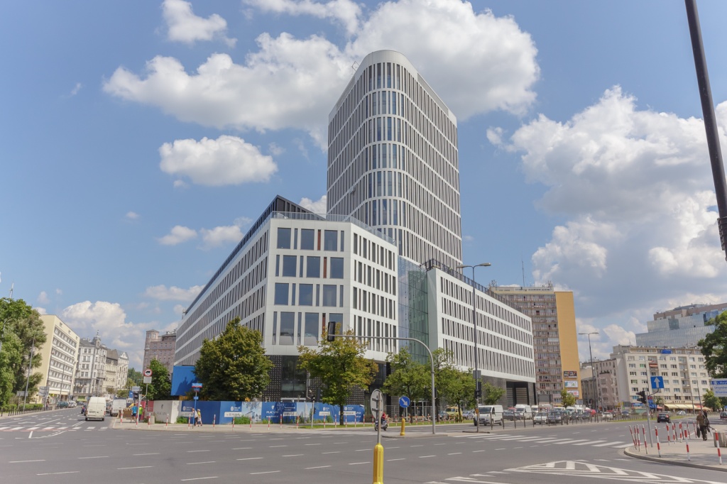 Office building, Waryńskiego Street view