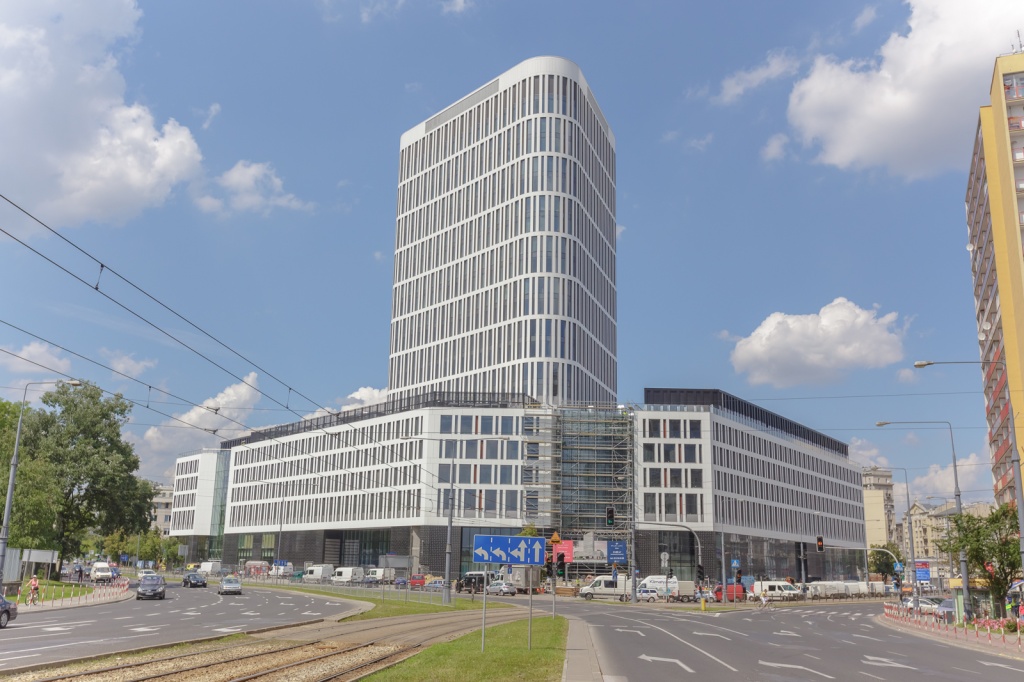 Office building, Puławska Street view