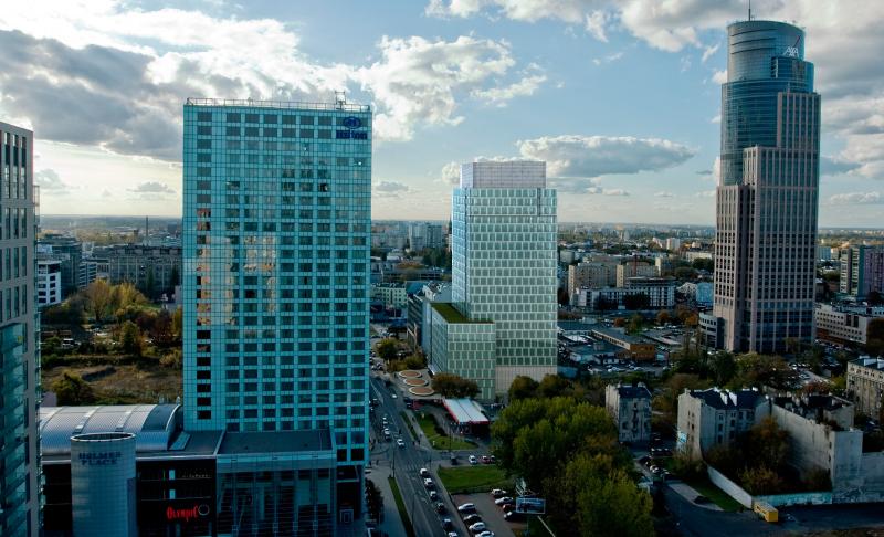 View of the office building