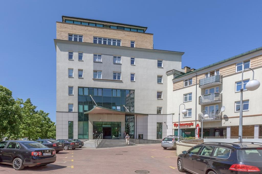 Front budynku biurowego
