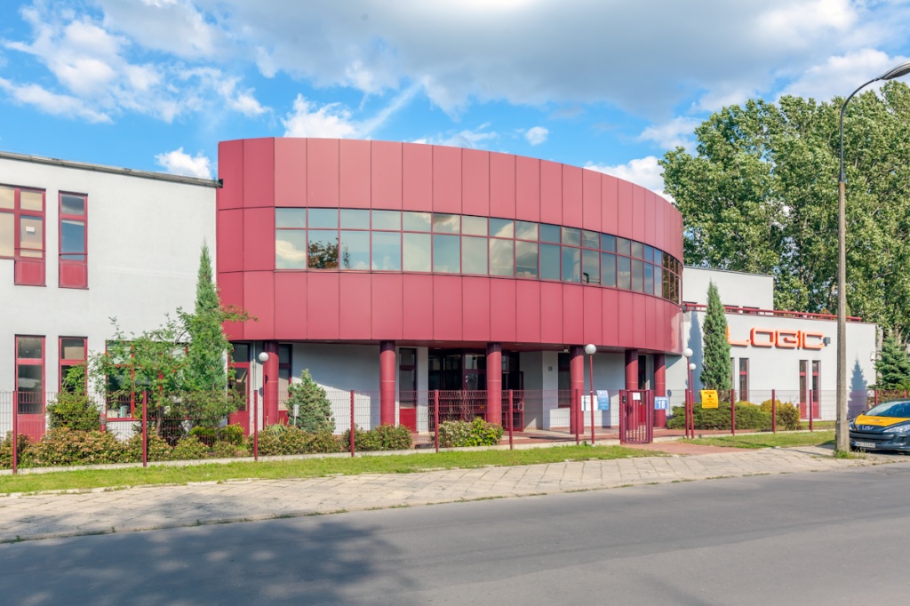 Main entrance to the office building