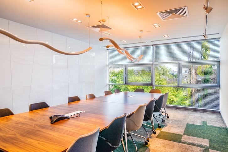 Interiors of the office building - conference room