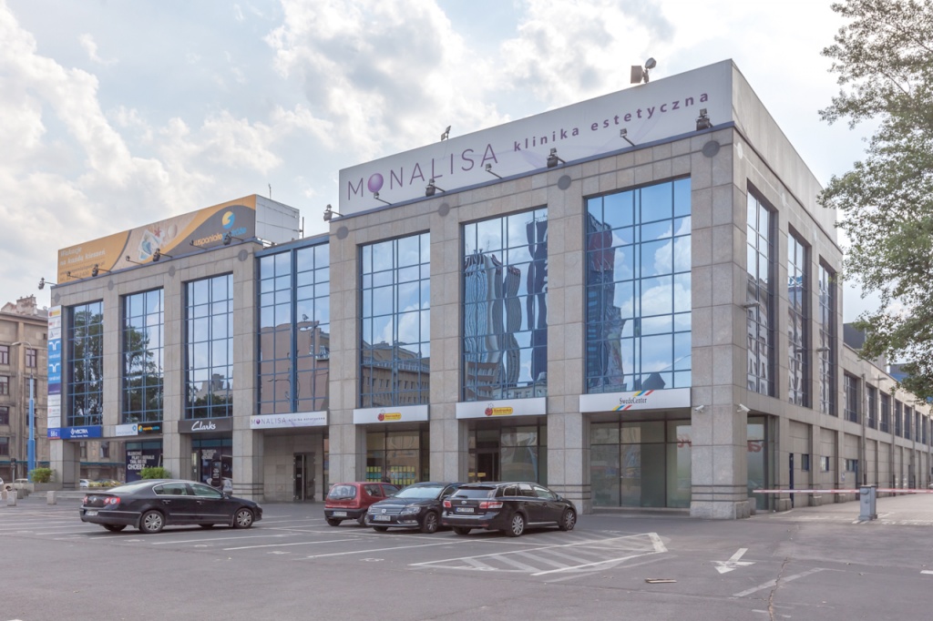 Facade of the office building