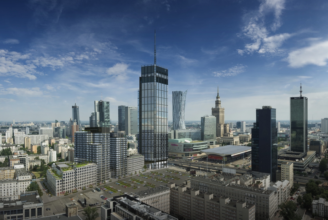 Office Varso Tower - 73, Chmielna Street, Warsaw Wola - OfficeFinder.pl