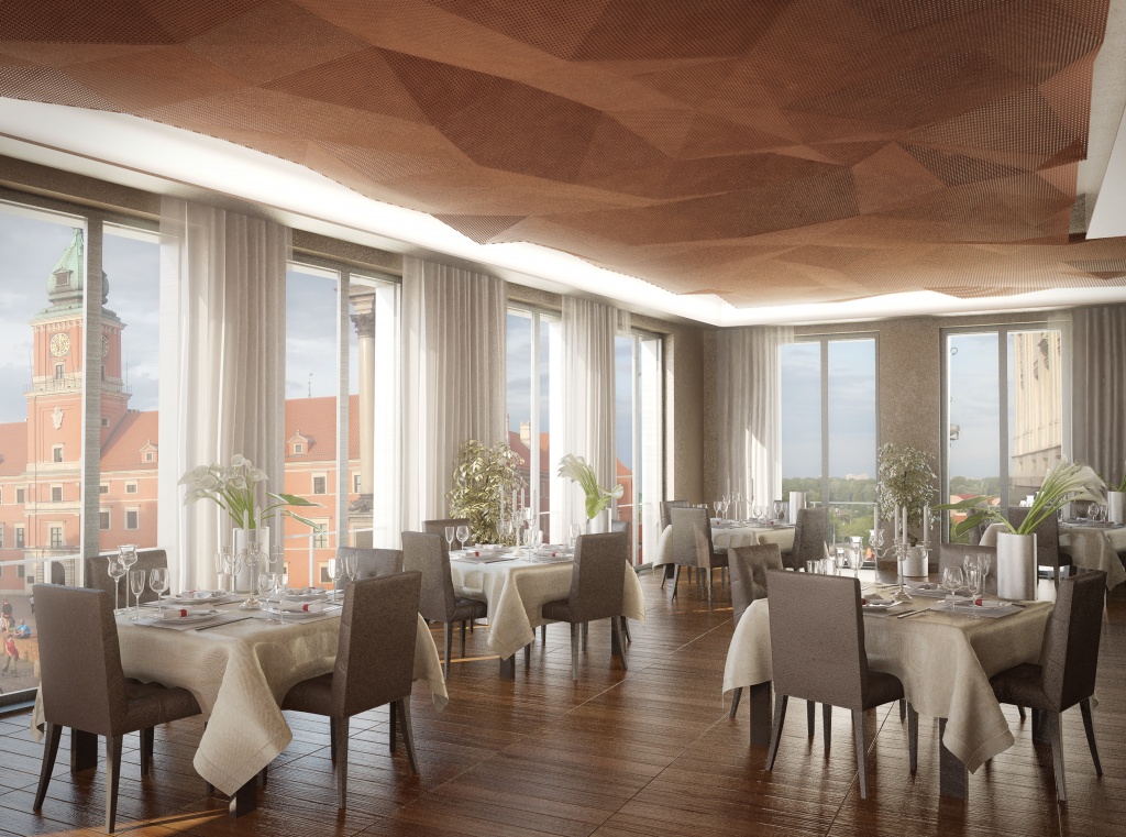 Office building's interiors