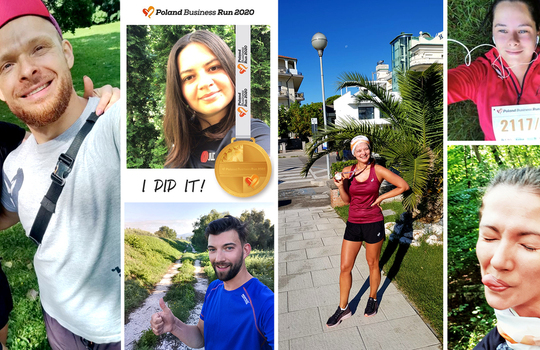 JLL pobiegło w Poland Business Run