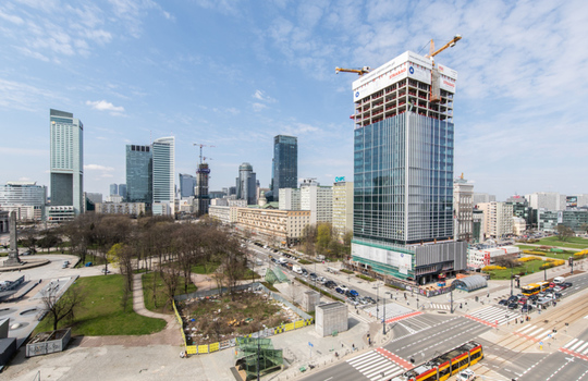 Central Point topped out