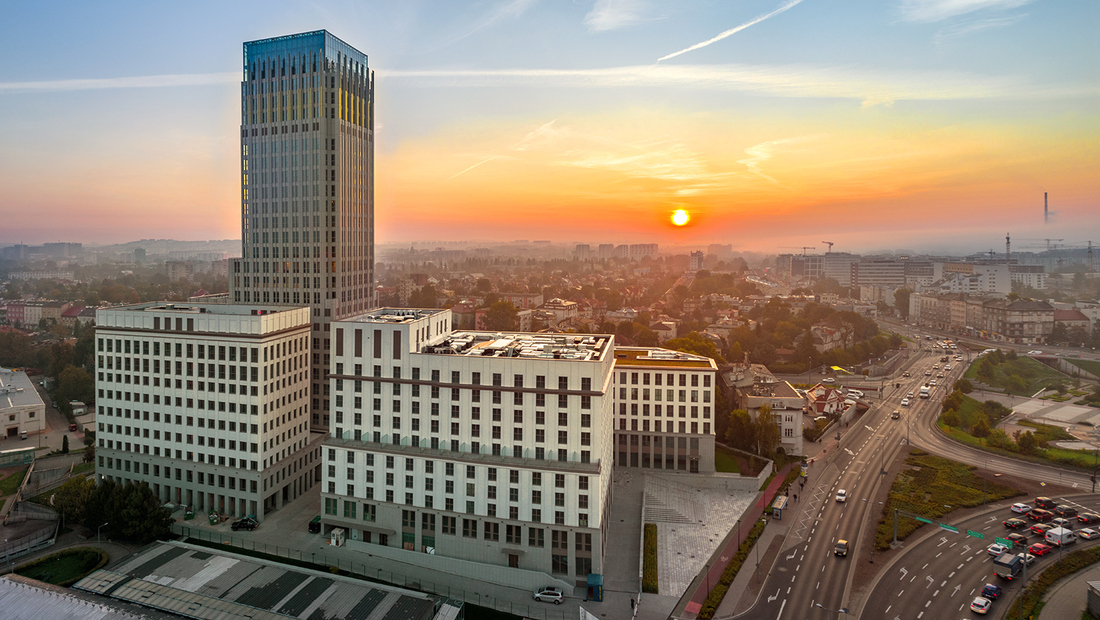 UNITY CENTRE z widokiem na Kraków