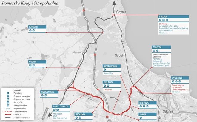 Pomorska Kolej Metropolitalna wpłynie na mapę inwestycyjną Trójmiasta i okolic
